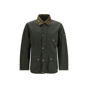 Barbour International Bicolor Cotton Full-Length Men's Jacket